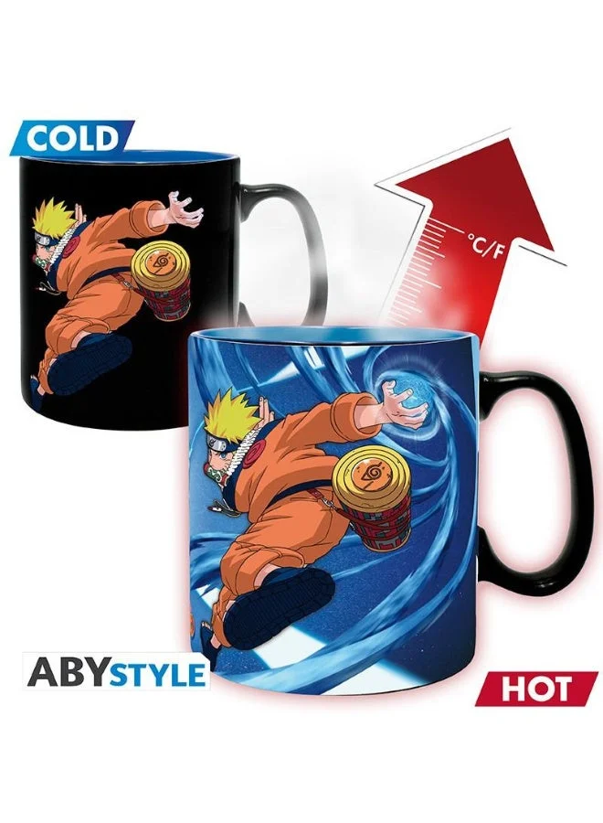 Abystyle  NARUTO - Mug Heat Change - Naruto & Sasuke (460 ml)  | Best Price UAE